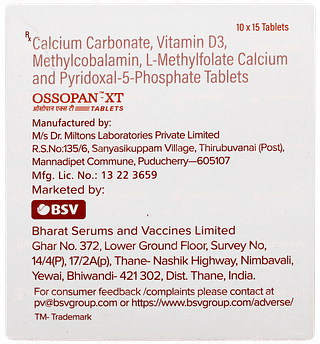 Ossopan Xt Tablet 15