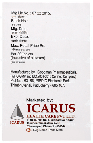 Stamina Od Tablet 20