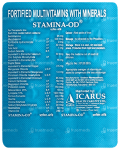 Stamina Od Tablet 20