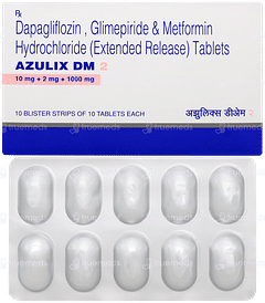 Azulix Dm 2 Tablet 10