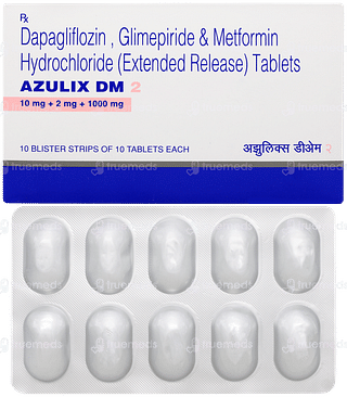 Azulix Dm 2 Tablet 10