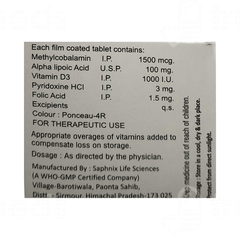 Alphamine D Tablet 10