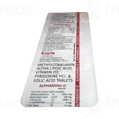 Alphamine D Tablet 10