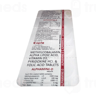 Alphamine D Tablet 10