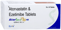 Atorsave Ez 40 Tablet 10