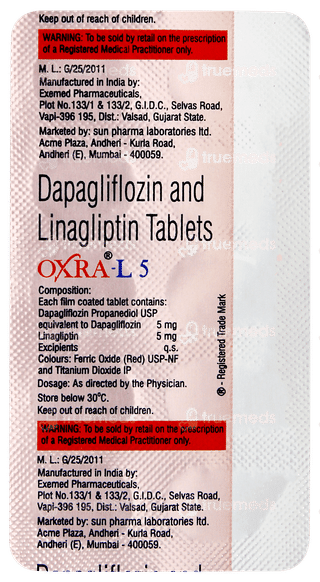 Oxra L 5 Tablet 10