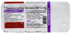 Des Loratahist 5 Tablet 10 Des Loratahist 5 Tablet 10