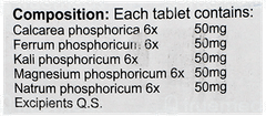 Dr Willmar Five Phos 6X Tablet 550Gm