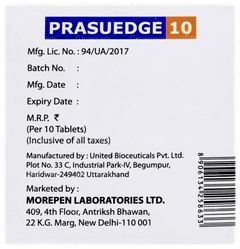 Prasuedge 10 Tablet 10