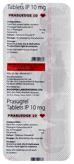 Prasuedge 10 Tablet 10