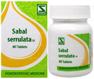 Dr Willmar Schwabe Sabal Serrulata 1x Mt Tablet 20gm