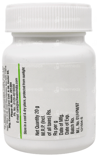 Dr Willmar Schwabe Sabal Serrulata 1x Mt Tablet 20gm
