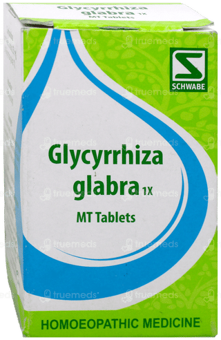 Dr Willmar Glycyrrhiza Glabra 1x Mt Tablet 20gm