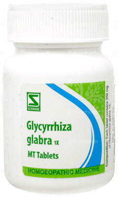 Dr Willmar Glycyrrhiza Glabra 1x Mt Tablet 20gm