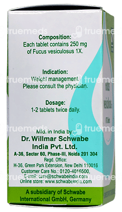 Dr Willmar Fucus Vesiculosus 1x Tablet 20gm