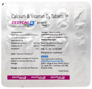 Zestcal D3 Tablet 15