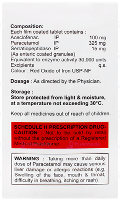 Acecloheal Sp Tablet 10