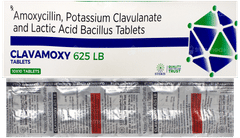 Clavamoxy 625 Lb Tablet 10