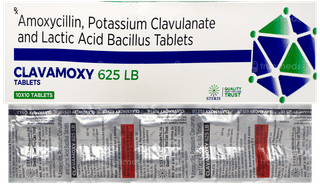 Clavamoxy 625 Lb Tablet 10