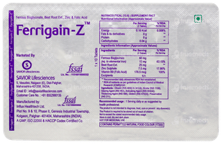 Ferrigain Z Tablet 10