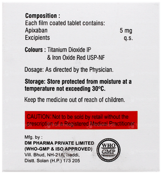 Apismart 5Mg Tablet 10