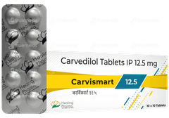 Carvismart 12.5 Tablet 10