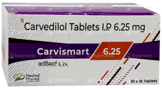 Carvismart 6.25 Tablet 10