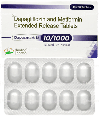 Dapasmart M 10/1000 Tablet 10