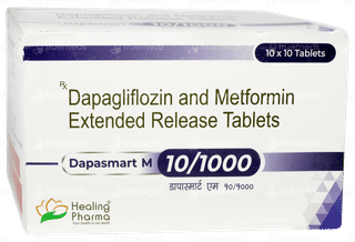 Dapasmart M 10/1000 Tablet 10
