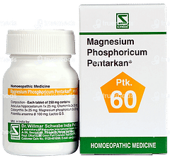 Dr Willmar Magnesium Phosphoricum Pentarkan Ptk 60 Tablet 20gm