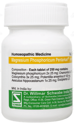 Dr Willmar Magnesium Phosphoricum Pentarkan Ptk 60 Tablet 20gm