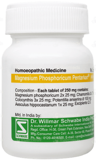 Dr Willmar Magnesium Phosphoricum Pentarkan Ptk 60 Tablet 20gm