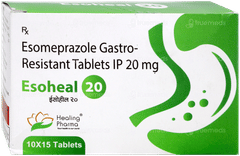 Esoheal 20 Tablet 15 Esoheal 20 Tablet 15