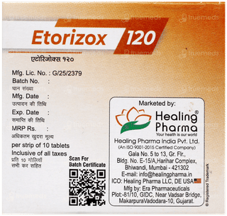 Etorizox 120 Tablet 10