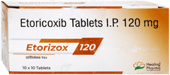 Etorizox 120 Tablet 10 Etorizox 120 Tablet 10