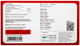 Feroheal Xt Tablet 10