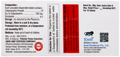 C Fode 100 Tablet 10 C Fode 100 Tablet 10