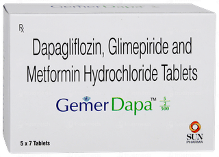Gemer Dapa 5/2/500 Tablet 7
