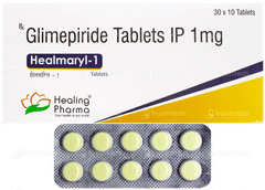 Healmaryl 1 Tablet 10 Healmaryl 1 Tablet 10