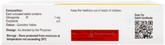 Healmaryl 1 Tablet 10 Healmaryl 1 Tablet 10