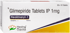 Healmaryl 1 Tablet 10 Healmaryl 1 Tablet 10