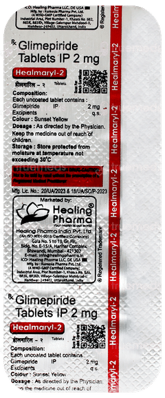 Healmaryl 2 Tablet 10