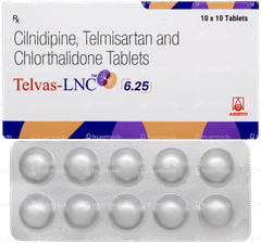 Telvas Lnc 6.25 Tablet 10 Telvas Lnc 6.25 Tablet 10