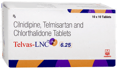 Telvas Lnc 6.25 Tablet 10 Telvas Lnc 6.25 Tablet 10