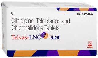 Telvas Lnc 6.25 Tablet 10