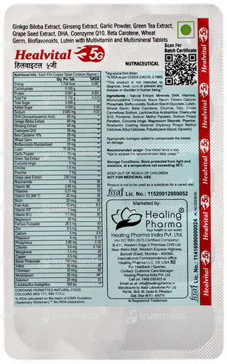 Healvital 5g Tablet 10