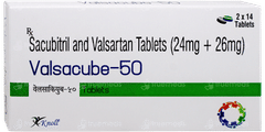 Valsacube 50 Tablet 14
