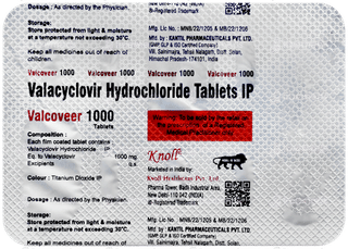 Valcoveer 1000 Tablet 3