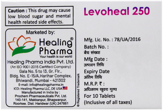 Levoheal 250 Tablet 10