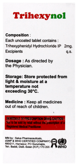 Trihexynol Tablet 10